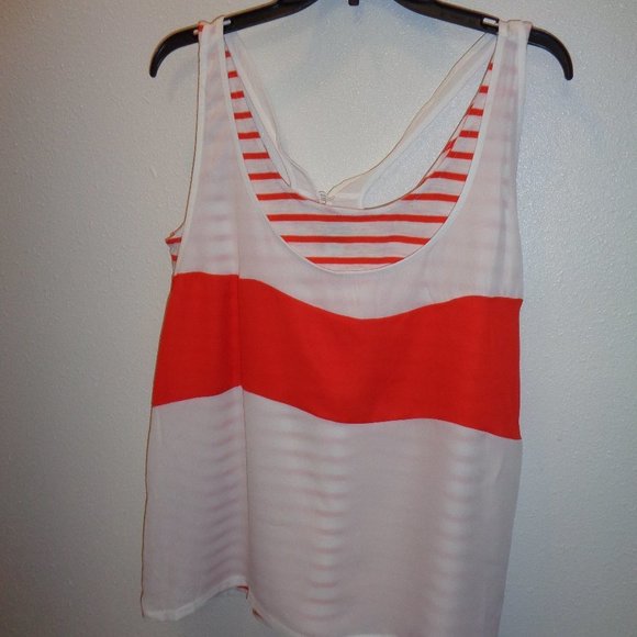 Crb Canyon River Blues Layered Tank Top NWT - Picture 1 of 7